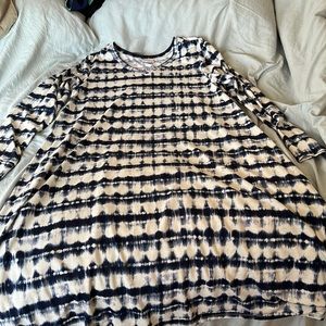 Long sleeve a line lularoe dress